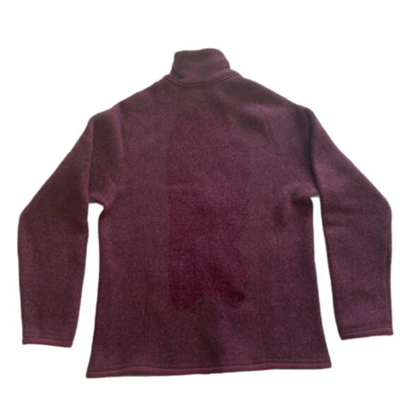 Patagonia Kids Better Sweater Fleece Jacket. Color: Plum, Kids Size S (7/8) - Picture 2 of 8